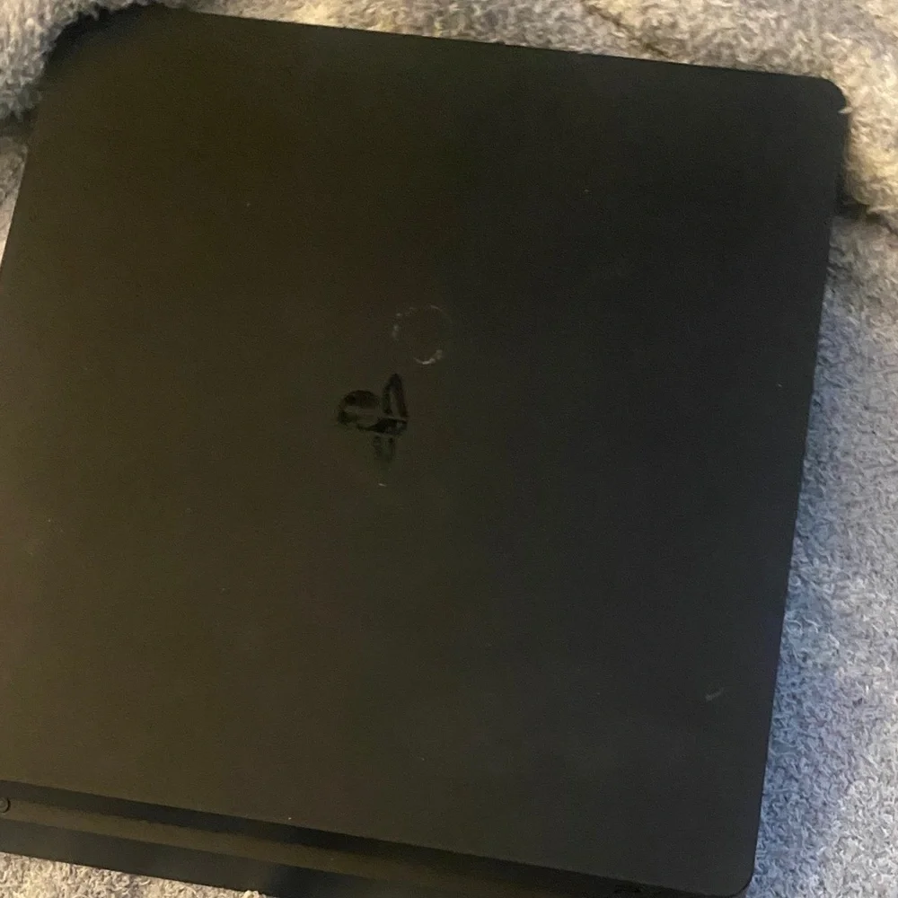 Sony Black Gaming Console